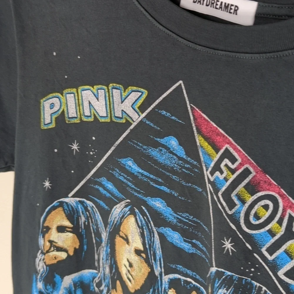 Daydreamer Pink Floyd Dark Side Tour Tee Women's Small Black  Shirt - Picture 6 of 14